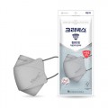 Kleenex Comfort Fit KF94 Mask Large LIGHT GRAY 韓國健力士KF94成人口罩 淺灰色 (1包5個)