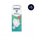 Kleenex Comfort Fit Plus KF94 Mask Large WHITE 韓國健力士KF94成人口罩 白色 (非獨立包裝1盒8個 x5盒/共40個)
